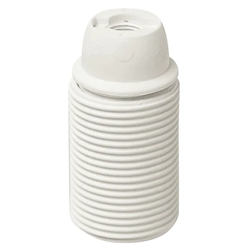 Vimar E14 Lampholder, 3/8 in Thread, Glass-Reinforced Polyester Resin