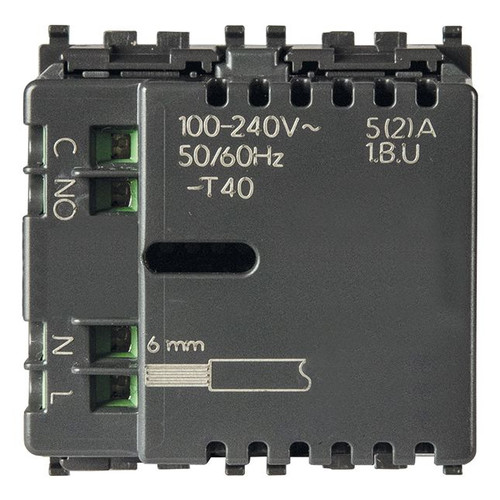 Vimar Dial Thermostat, For Eikon, Arké, Plana, 100-240V, 2 Modules