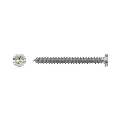 Vimar Frame Fixing Screw, 35mm, Cross-Slotted Head, For Rectangular Mounting Boxes