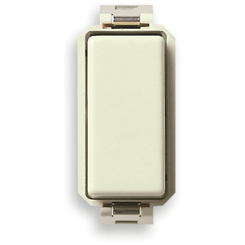 Vimar 8000 Series 1P 1-Way Rocker Switch, 10AX 250V, IP40, Flush-Mount