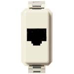 Vimar 8000 Series RJ45 Phone Jack 8/8, Screw Terminals, Non-Screened, For Round Cable