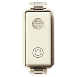 Vimar 8000 1P NO Push Button, 10A 250V, Illuminable, Without Signalling Unit, IP40 - Apollo Lighting