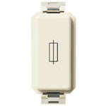 Vimar 8000 Series 1P Fuse Carrier, 16A, 250V, For 5x20 mm and 6.3x32 mm Fuses, No Fuse Included