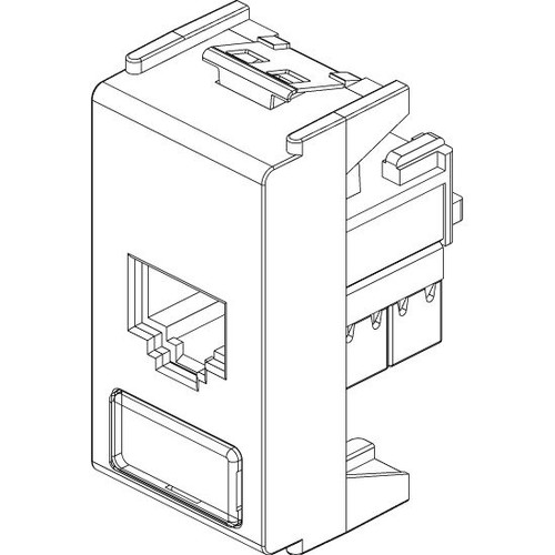 Vimar - 8000 Series - RJ45 Cat6 Netsafe UTP 110 Outlet - Apollo Lighting