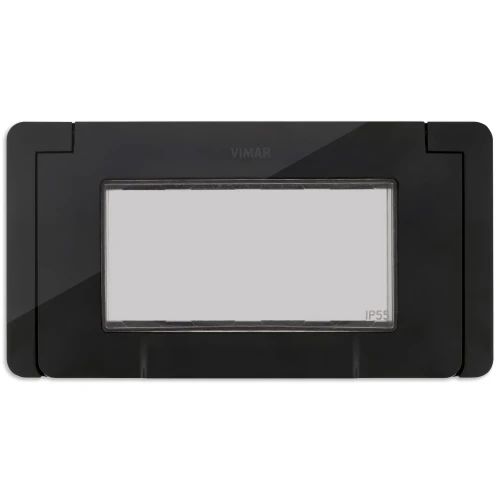 Vimar NEVE UP IP55 4-Module Cover, With Screws