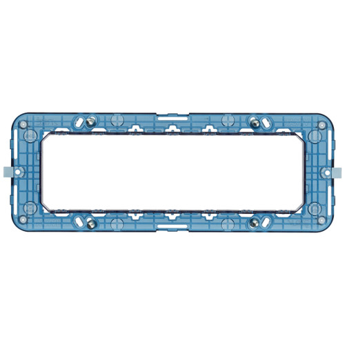 Vimar ARKÉ 7-Module Mounting Frame, For 6/7-Module Mounting Boxes, Flush-Mount, With Screws