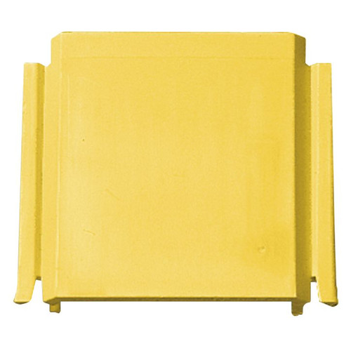 Vimar Joint Plate for Flush-Mount Junction Boxes, Yellow, For Built-In and Central Conduit Boxes