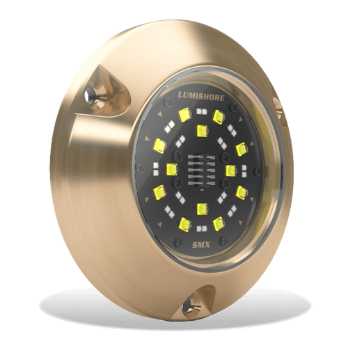 Lumishore - SUPRA SMX54 Underwater Light - Dual Color, 90° Beam Angle, Surface Mount