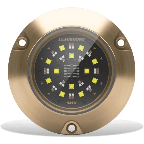Lumishore - SMX154 EOS Underwater Light Kit - 2 Light Set, RGBW Color-Change, 10/31V, 7000 Fixture Lumens