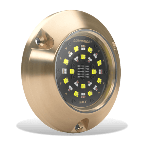 Lumishore - SMX154 EOS Underwater Light Kit - 2 Light Set, RGBW Color-Change, 10/31V, 7000 Fixture Lumens