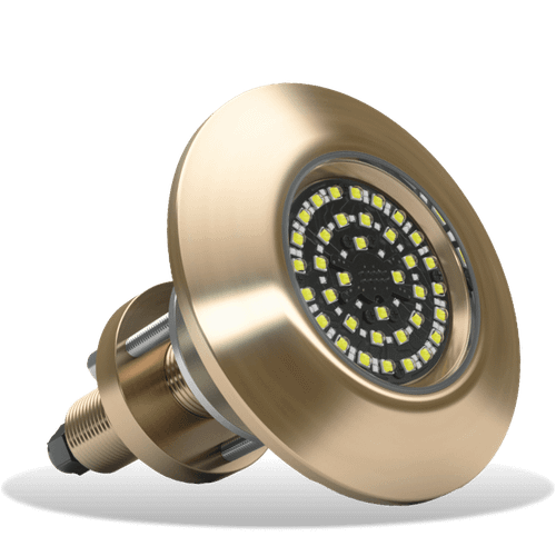 Lumishore - SUPRA THX804 Thru-Hull Underwater Light - Dual Color, 13500 Fixture Lumens