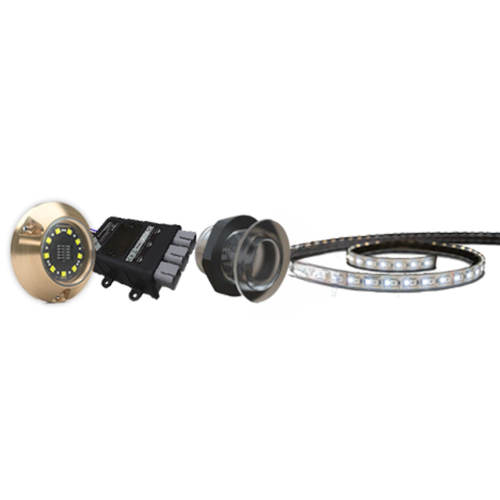 Lumishore - Eclipse Starter Kit - 17-30" Boats, CMD Center, 2 Courtesy, 2 StripLED