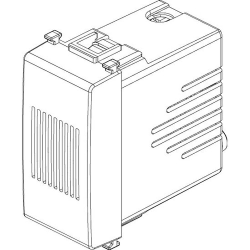 Vimar Plana Bell, 120V AC, 50-60 Hz, 70 dB, IP40, Flush-Mounted