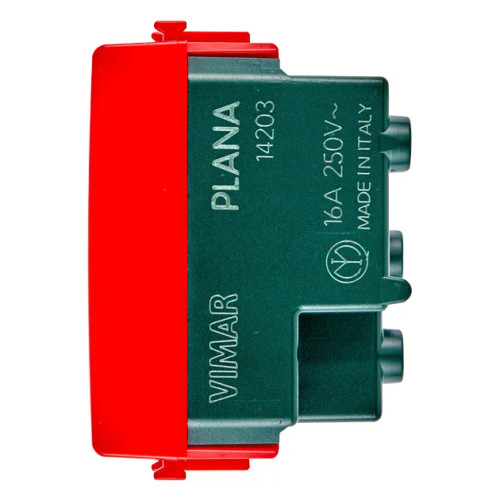 Vimar Plana 2P+E P17/11 Socket Outlet, 16A, 250V, IP20, Flush Mount - Apollo Lighting