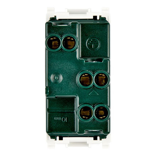 Vimar Plana 2P+E P17/11 Socket Outlet, 16A, 250V, IP20, Flush Mount