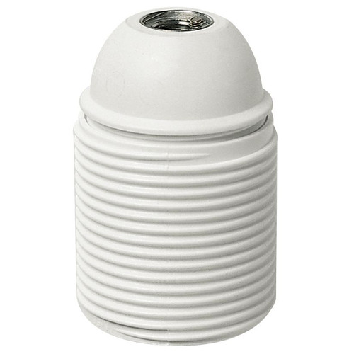 Vimar E27 Lampholder, Threaded Skirt, Glass-Reinforced Polyester Resin - Apollo Lighting