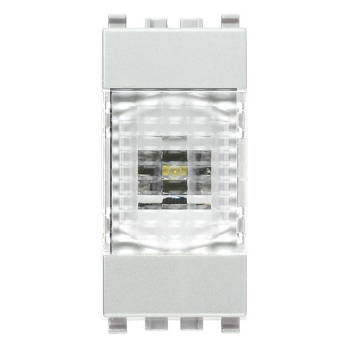 Vimar EIKON 1M LED Emergency Lamp, 230V, IP40, Built-In, 2-Hour Runtime
