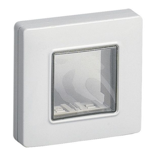 Vimar Isoset IP55 2-Module Cover Plate, For Eikon and Plana, With Claws