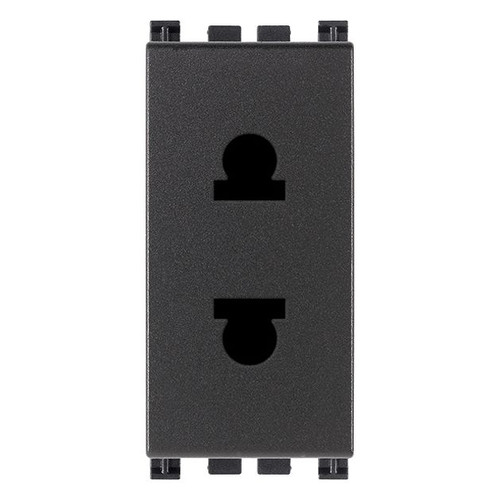 Vimar - ARKÉ Series - 2P USA+EU SICURY Outlet - 16A, 250V - Apollo Lighting