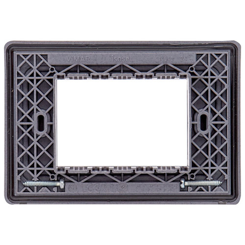 Vimar Isoset 3-Module IP55 Cover Plate, For Eikon, Arké, Plana, With Screws