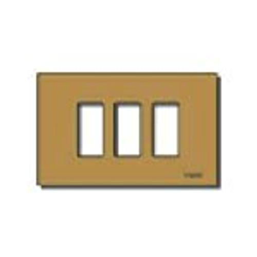 Vimar - 8000 Series - 3 Modules Snap Fixing Cover Plate - Apollo Lighting