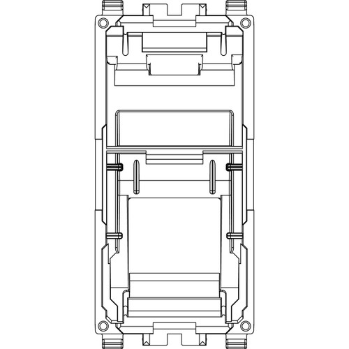Vimar EIKON RJ45 Slating Adaptor, For RJ45 Keystone Connectors - Apollo Lighting