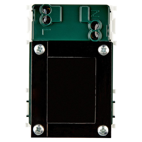 Vimar Plana Shaver Supply Unit 230V, 20 VA Isolating Transformer, 120V/230V Output, 3-Module