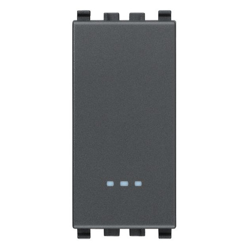 Vimar EIKON Touch Push Button, For Remote Control, 230V 50-60Hz, Flush-Mounted, 1-Module