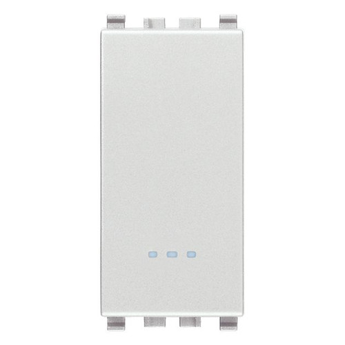 Vimar EIKON Touch Push Button, For Remote Control, 230V 50-60Hz, Flush-Mounted, 1-Module