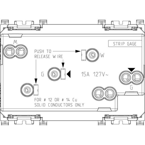 Vimar ARKÉ Double 2P+E USA+SASO SICURY Socket Outlet, 15A, 127V, IP20, Flush-Mount, 3-Module