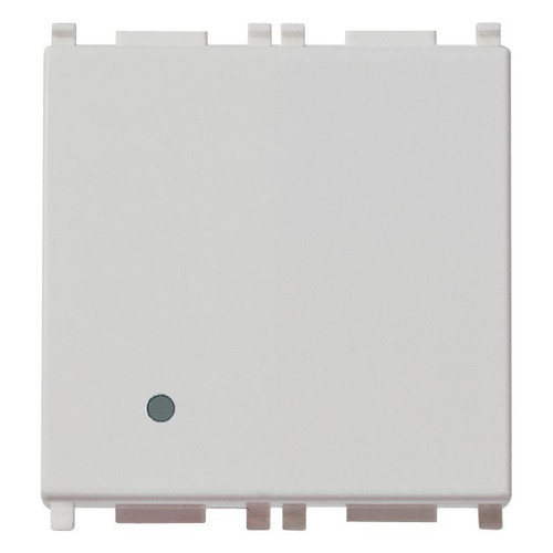 Vimar Plana 1P 16AX 1-Way Switch, 250V, IP40, Flush Mount