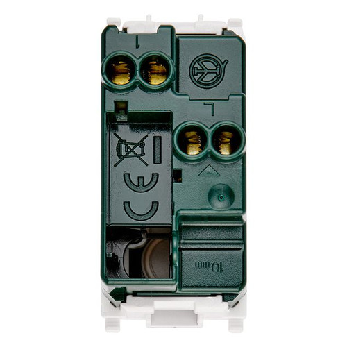 Vimar Plana 1P 16AX 1-Way Switch, 250V, IP40, Flush Mount