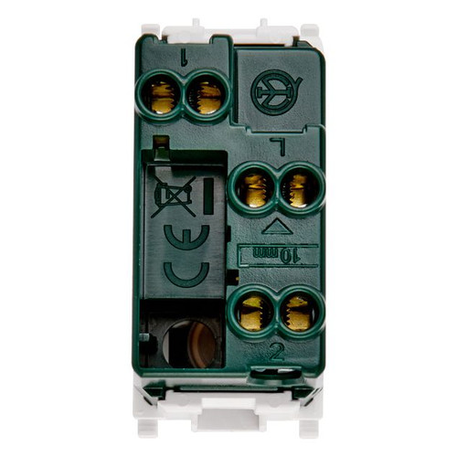 Vimar Plana 1P 16AX 2-Way Switch, 250V, IP40, Optional LED Lighting