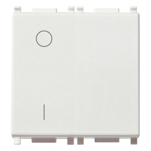 Vimar Plana 2P 1-Way Switch, 16AX, 250V, Lightable