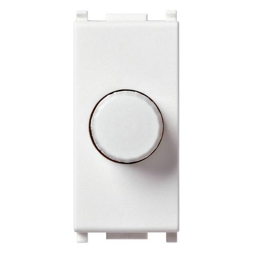 Vimar Dimmer, 230V, 100-500W, for Incandescent Lamps, Rotary Control - Apollo Lighting