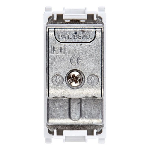 Vimar Plana TV-RD-SAT Coaxial Socket Outlet, 5-2400 MHz, Male Connector, Snap Mounting - Apollo Lighting