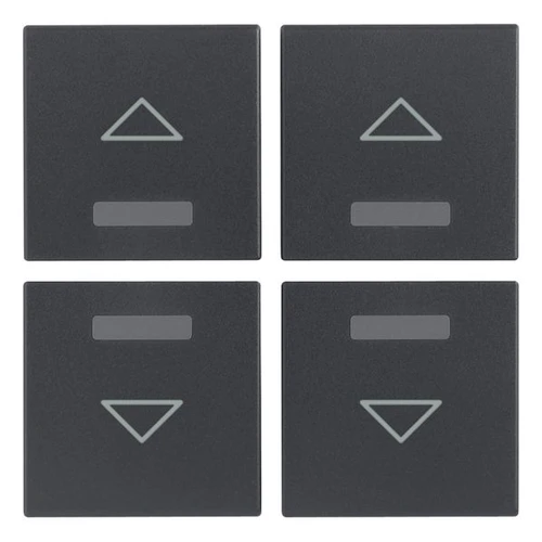 Vimar Eikon Four Spare 1-Module Interchangeable Half-Button Caps, KNX, IP40