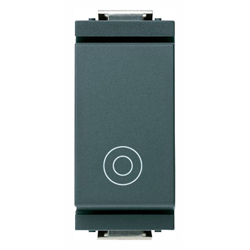 Vimar IDEA Series General Symbol Push Button, 1P NO, 10A, 250V, IP40