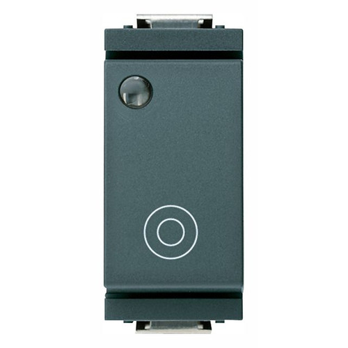 Vimar IDEA Series General Symbol Push Button, 1P NO, 10A, 250V, IP40