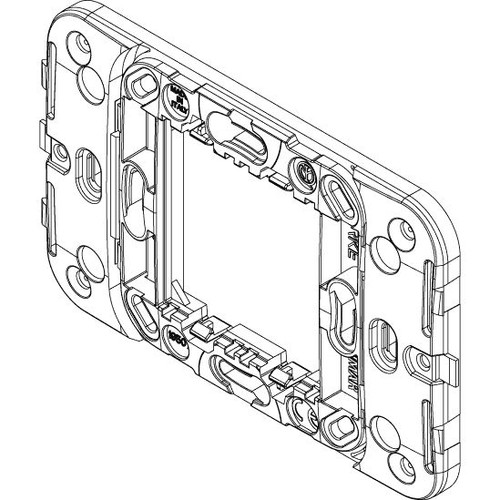 Vimar ARKÉ RF Device Frame, 2-Module, For EnOcean, Bluetooth, ZigBee Devices