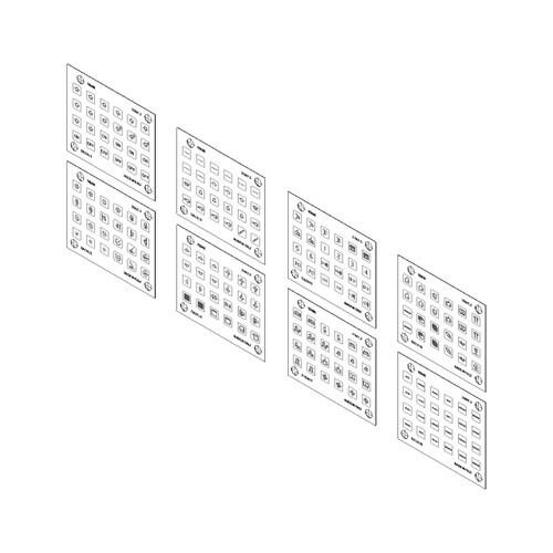 Vimar - EIKON Series - Stickers Sheets - Apollo Lighting