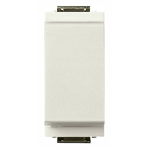 Vimar IDEA Series 1P 10AX 1-Way Switch, 250V, IP40, Flush-Mounted, Screw Terminal, Reduced Module
