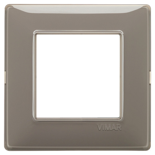 Vimar Plana 2-Module Cover Plate, IP00