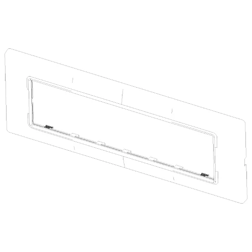 Vimar Plana 7-Module Cover Plate