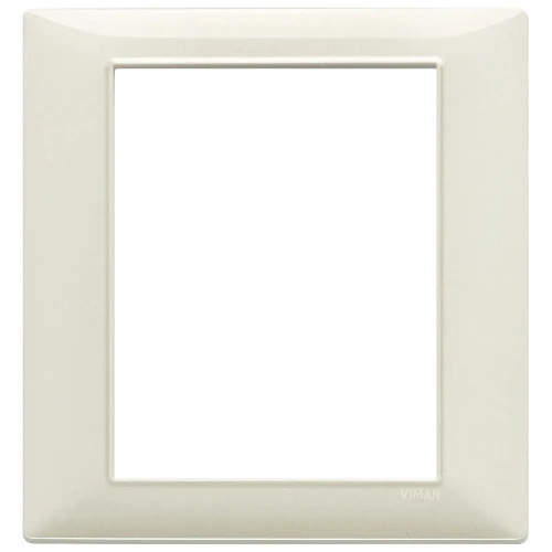 Vimar Plana 8-Module Cover Plate, 142.5 x 151 mm, Halogen-Free Technopolymer