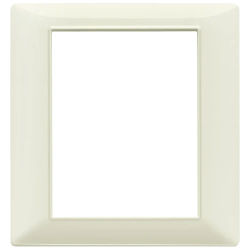 Vimar Plana 8-Module Cover Plate, 142.5 x 151 mm, Halogen-Free Technopolymer