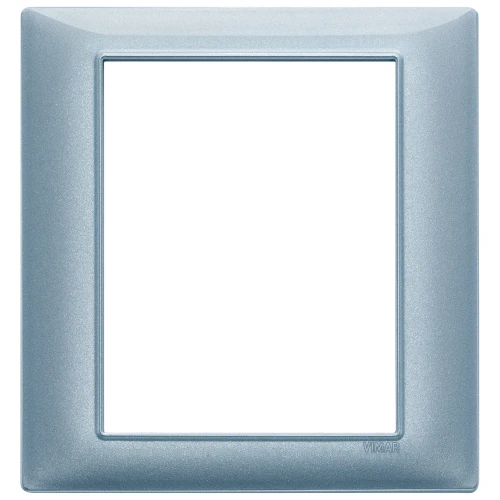 Vimar Plana 8-Module Cover Plate, 142.5 x 151 mm, Halogen-Free Technopolymer