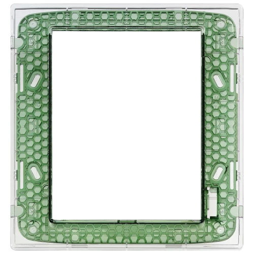 Vimar Plana 8-Module Cover Plate, 142.5 x 151 mm, Halogen-Free Technopolymer