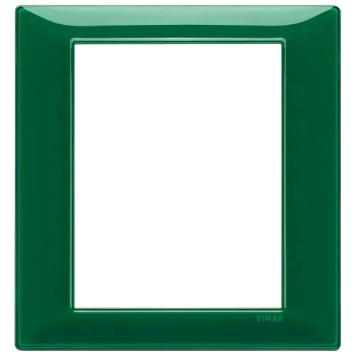 Vimar Plana 8-Module Cover Plate, 142.5 x 151 mm, Halogen-Free Technopolymer