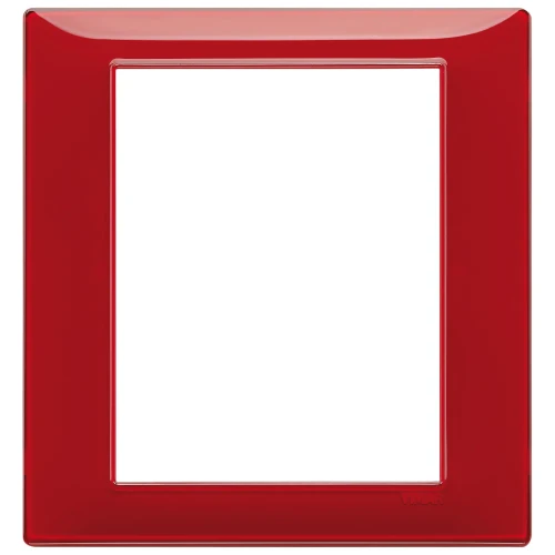 Vimar Plana 8-Module Cover Plate, 142.5 x 151 mm, Halogen-Free Technopolymer